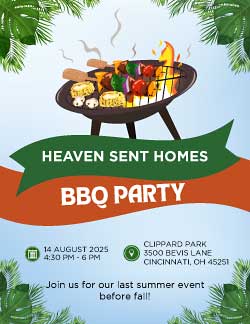 Heaven Sent Homes BBQ Party